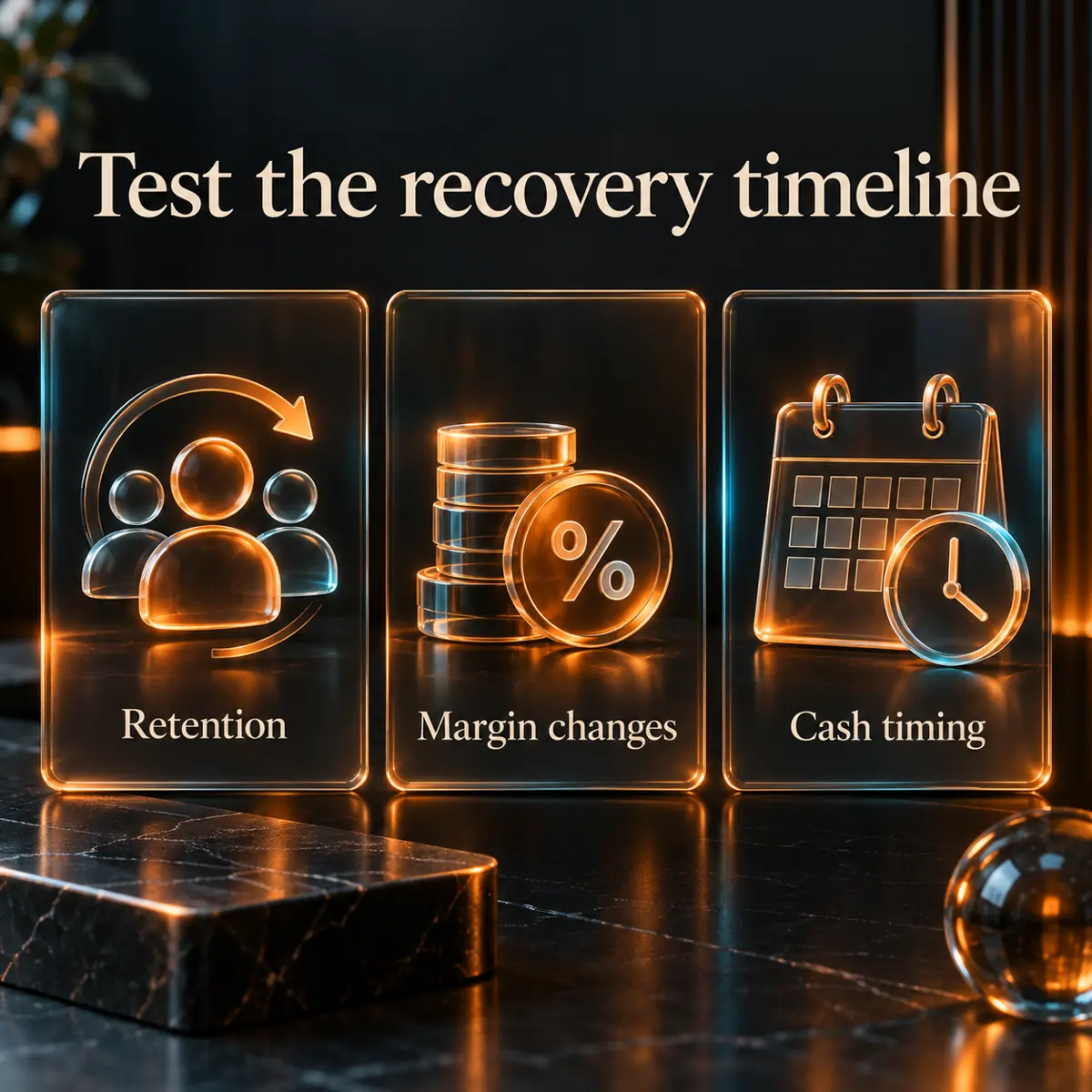 Check retention, margin changes and cash timing when interpreting a SaaS CAC recovery timeline.